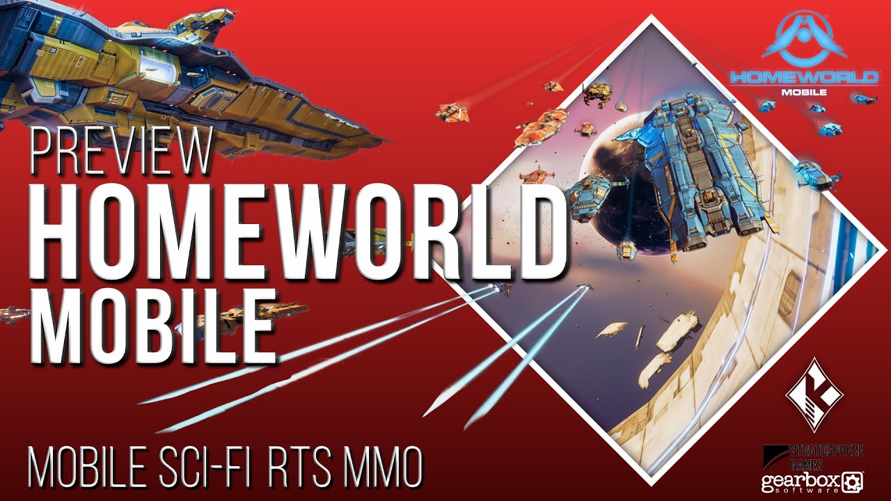 What is Homeworld Mobile? SciFi real time strategy game MMO | Android & iOS | Beta Info & Gameplay