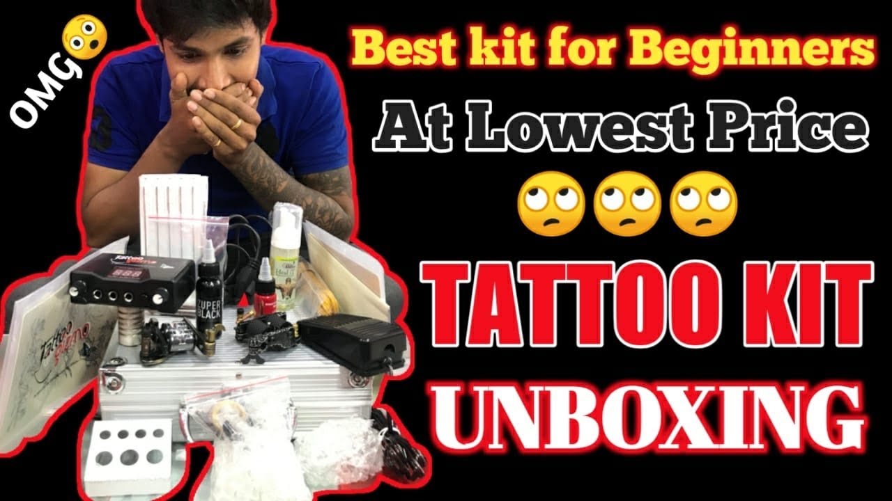 Tattoo kit Unboxing | Best Tattoo kit for Beginners | Tamil Tattoo Tutorial | Best Tattoo Shop in TN
