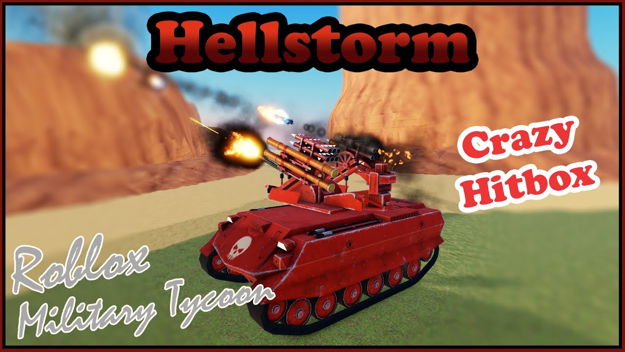 Master Hellstorm, Ridiculous Hitbox, Really | Military Tycoon Roblox