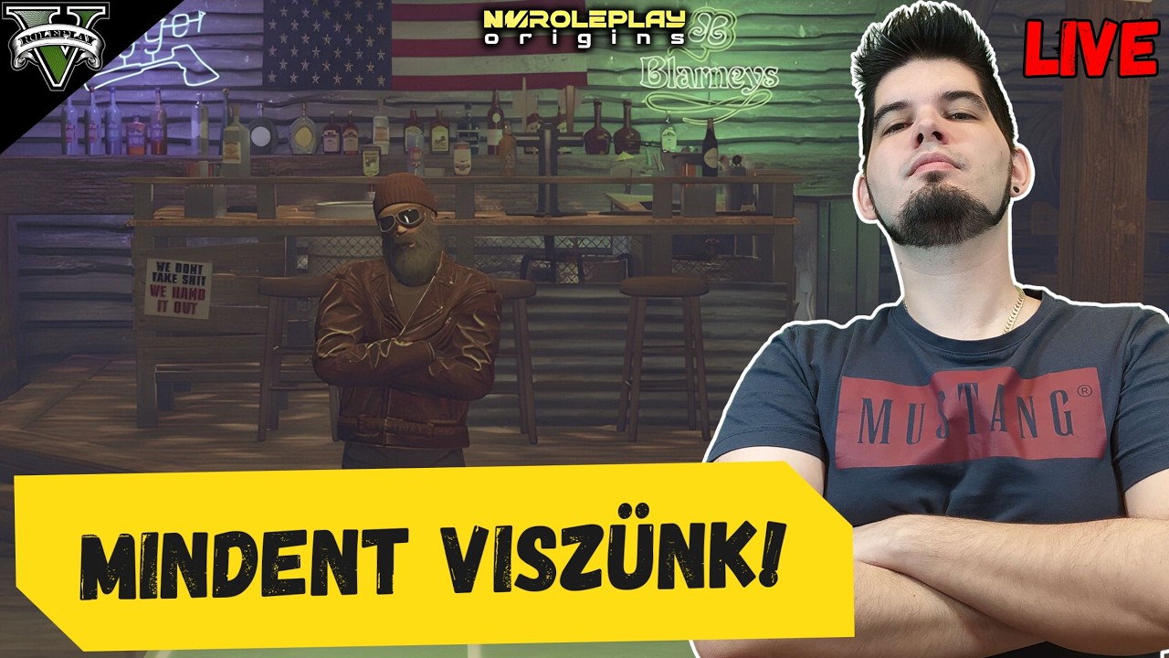 Ma NEM DOLGOZUNK, hanem RABLUNK! 💰 | GTA V RP | NW Roleplay Origins | AtisPlays Live #nerdwise