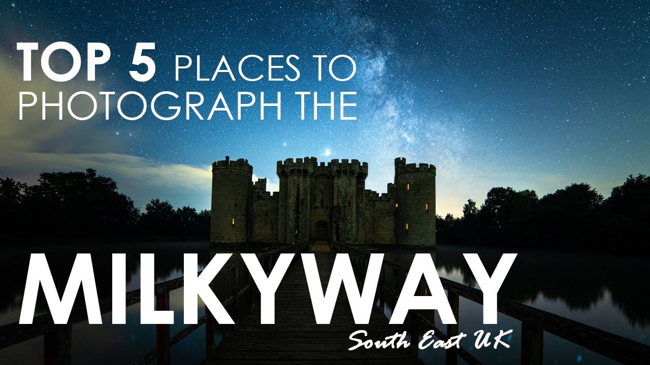 Top 5 places to Photograph the Milky Way in Kent. Best Dark Skies in the South East.