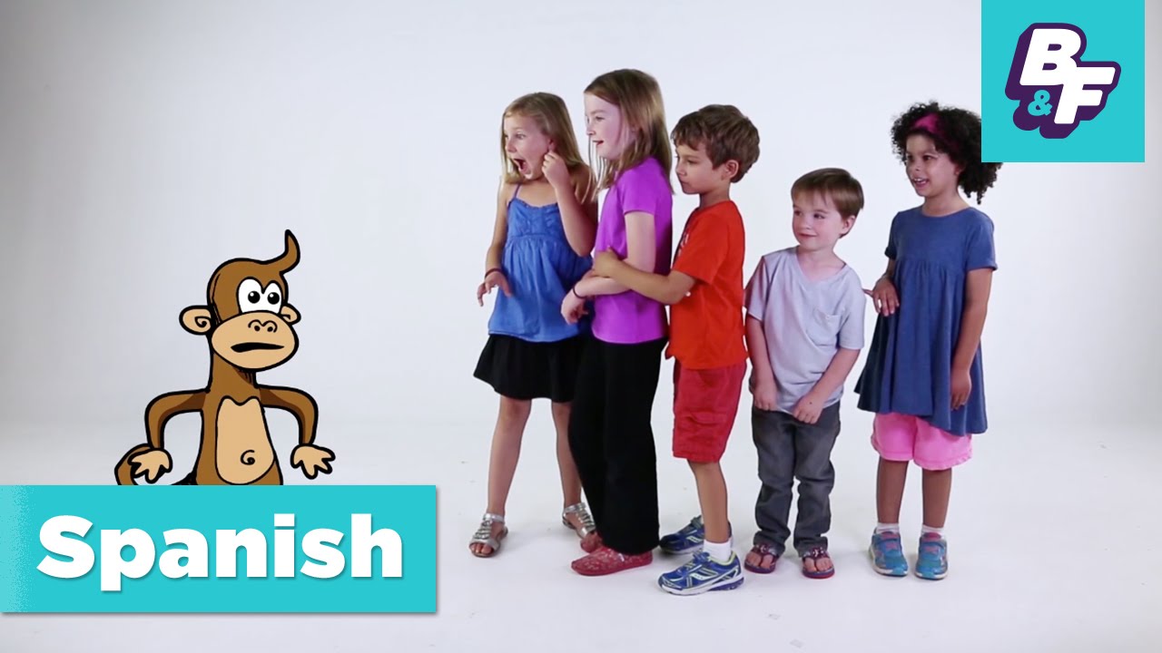 Learn Spanish parts of the body with BASHO & FRIENDS [Album Version]  - Baila Con Tu Cuerpo`