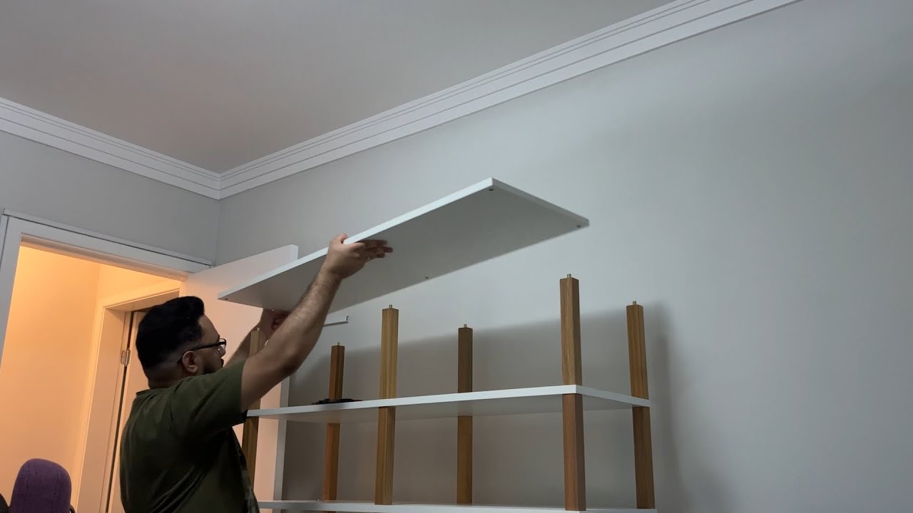 Unboxing e Montagem de Estante Evolukit 116x38x221 com pés de borracha