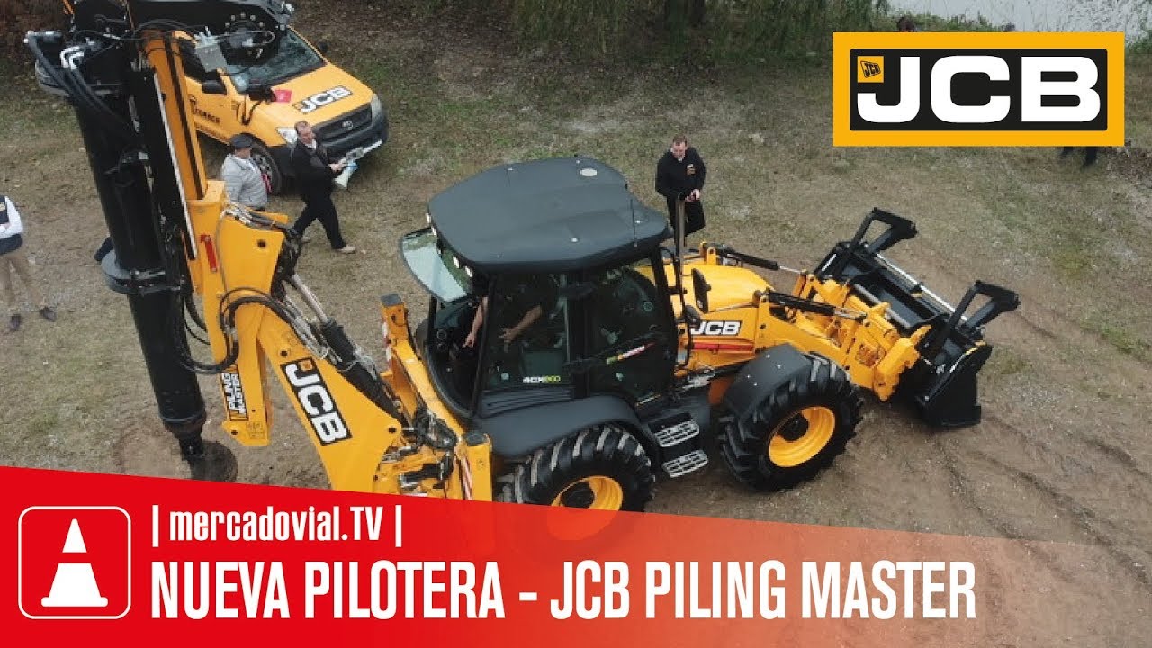 LANZAMIENTO EQUIPO: JCB Pilingmaster en Tecmaco.
