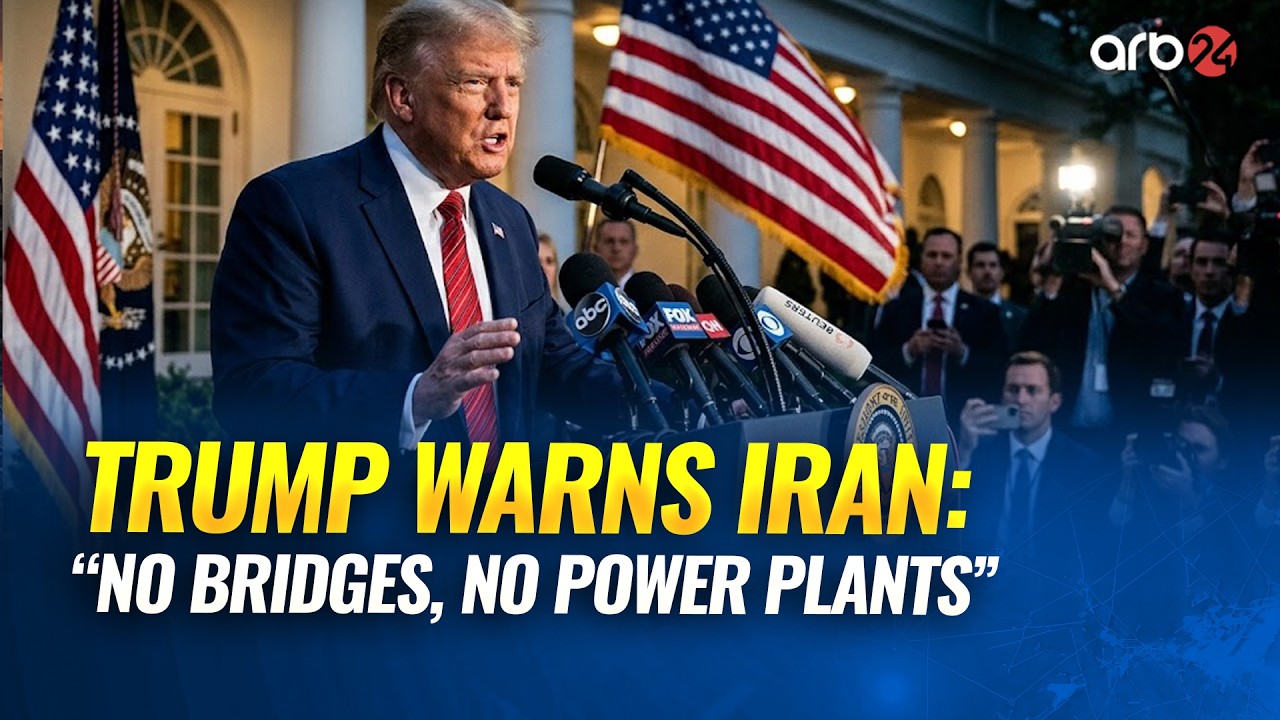 Trump Warns Iran: &ldquo;No Bridges, No Power Plants&rdquo;