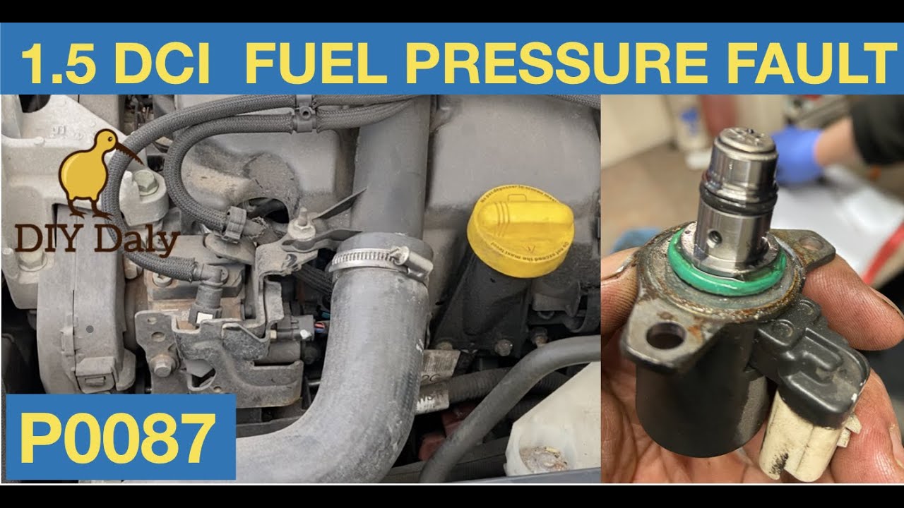 Nissan Juke 1.5 Dci P0087 Fuel pressure fault code *FIXED*