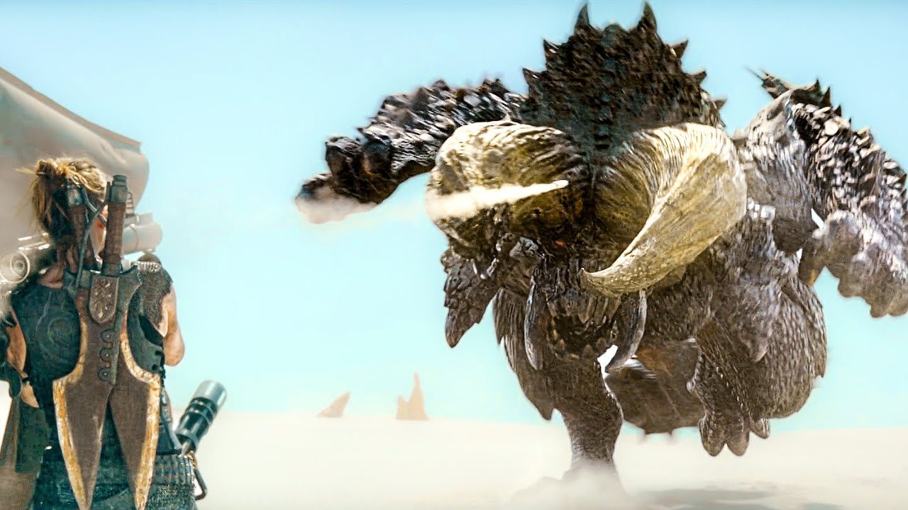 Artemis And Hunter Take On Diablos | Monster Hunter (Milla Jovovich, Tony Jaa)