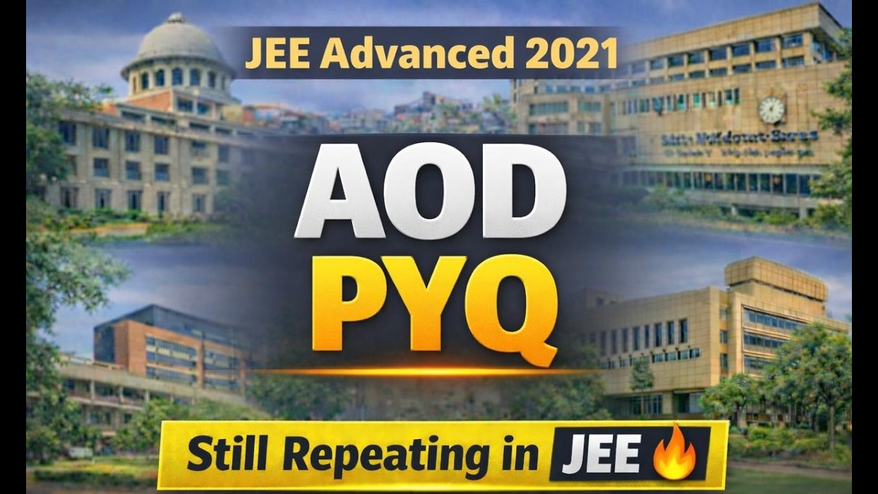 JEE Advanced 2021 | AOD PYQ | Maxima-Minima PYQ | Maths PYQ | Full Concepts Explain