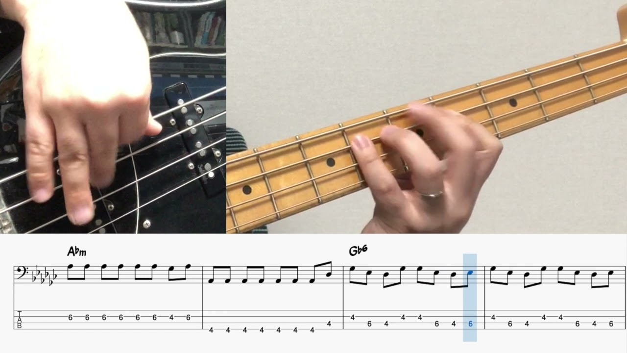 Like A Virgin - Madonna Bass Cover & Backing Track (Bass Tab)