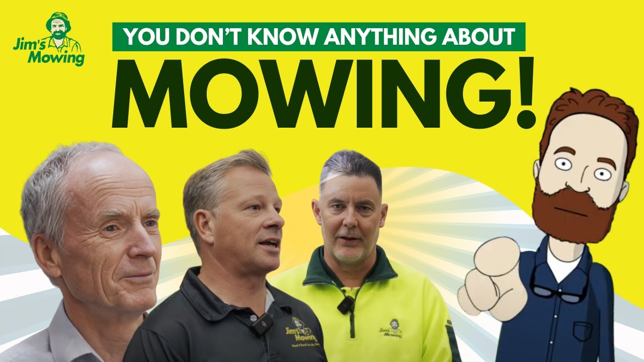 Jim's Mowing responds to being called out an a gardening podcast!