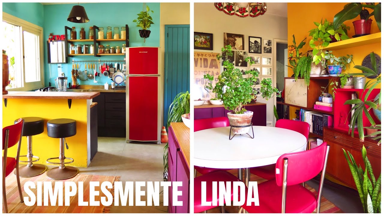 Você vai AMAR essa CASA SIMPLES e COLORIDA