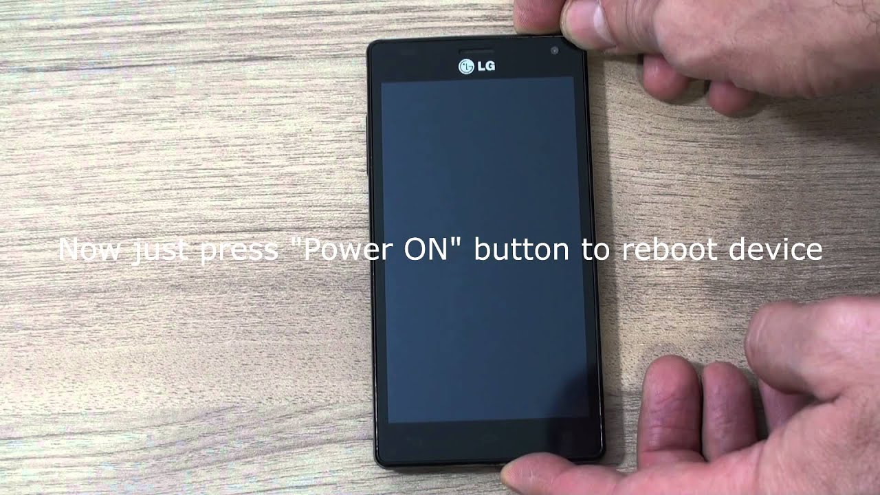 LG Optimus 4X HD P880 hard reset