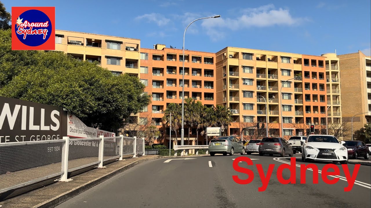 INSANE Road Trip: Hurstville Central to Roselands in 10 Minutes! Drive 4K 60 fps HDR