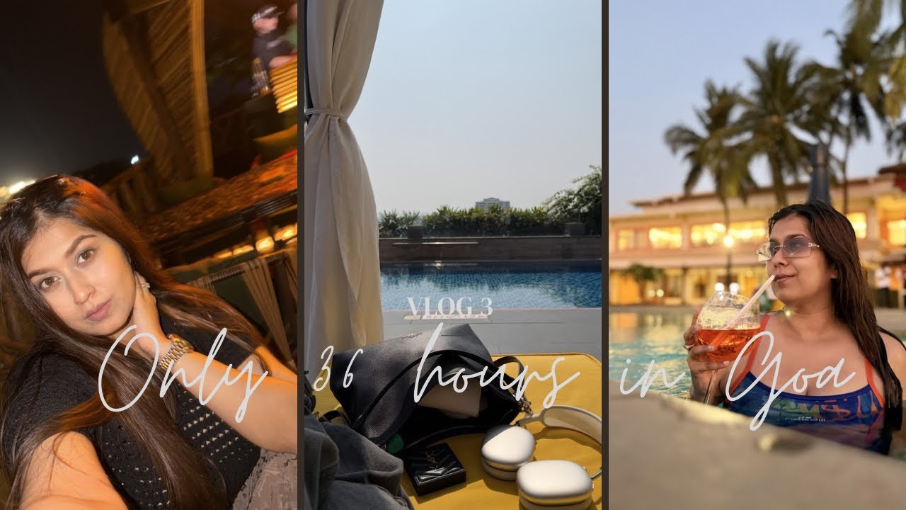 ONLY 36 HOURS IN GOA | WORKATION | TRAVEL WITH D 🫰🏻🏖️💁🏻‍♀️