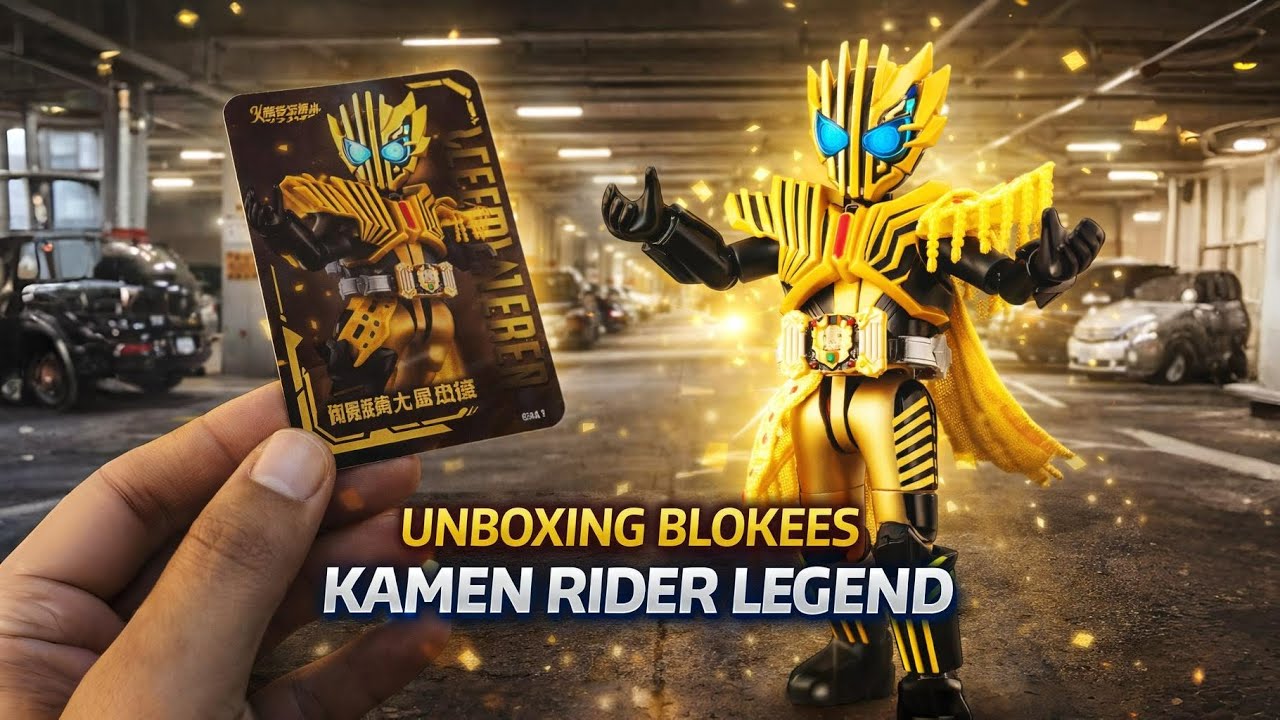Unboxing Blokees Kamen Rider legend