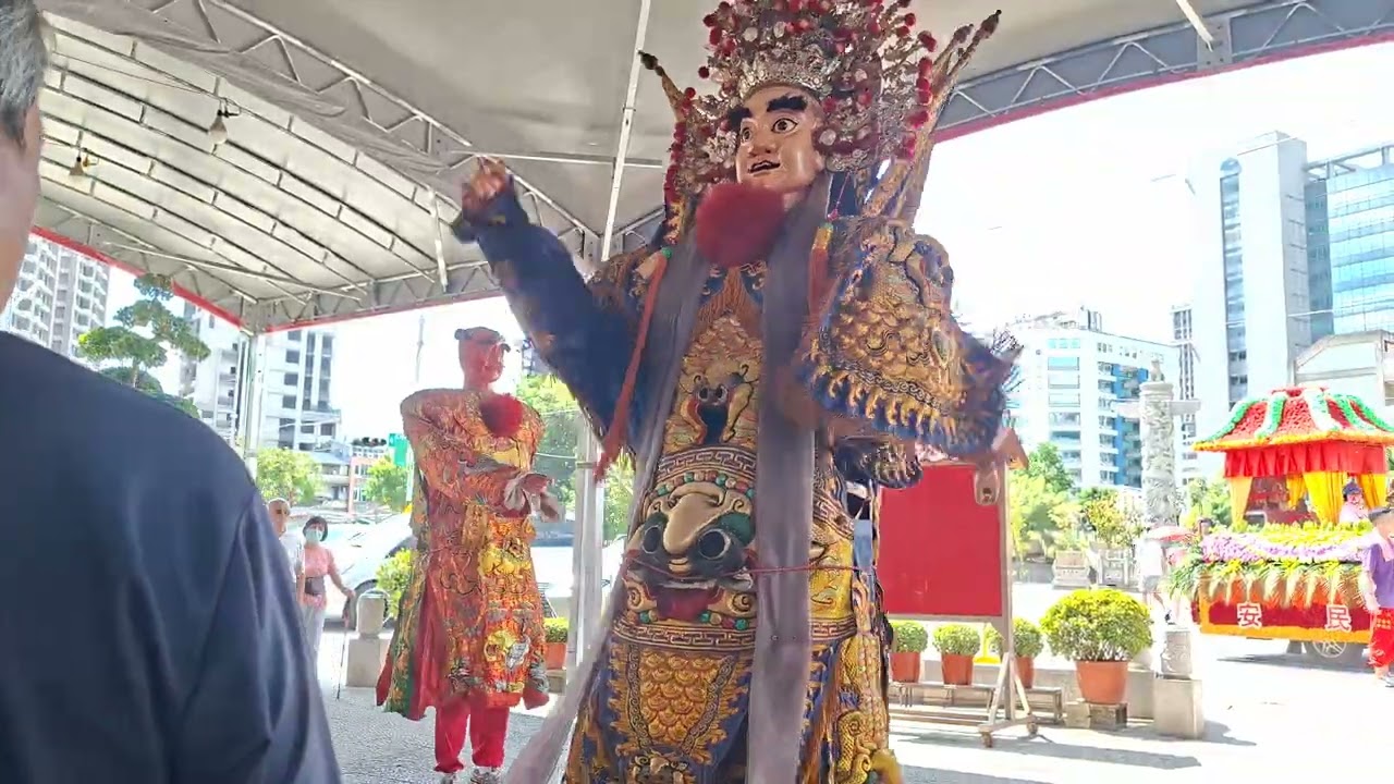〔三重興德祠乙巳年聖誕繞境-停駕三重先嗇宮回駕〕#三重興德祠福德正神#神將 #北館#繞境 #三重先嗇宮#金獅團