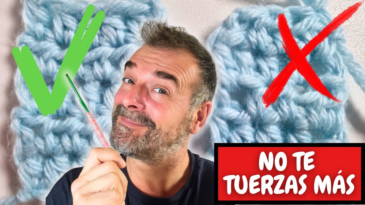 ¿Tus tejidos salen TORCIDOS? 😱 Haz esto y soluciónalo para SIEMPRE