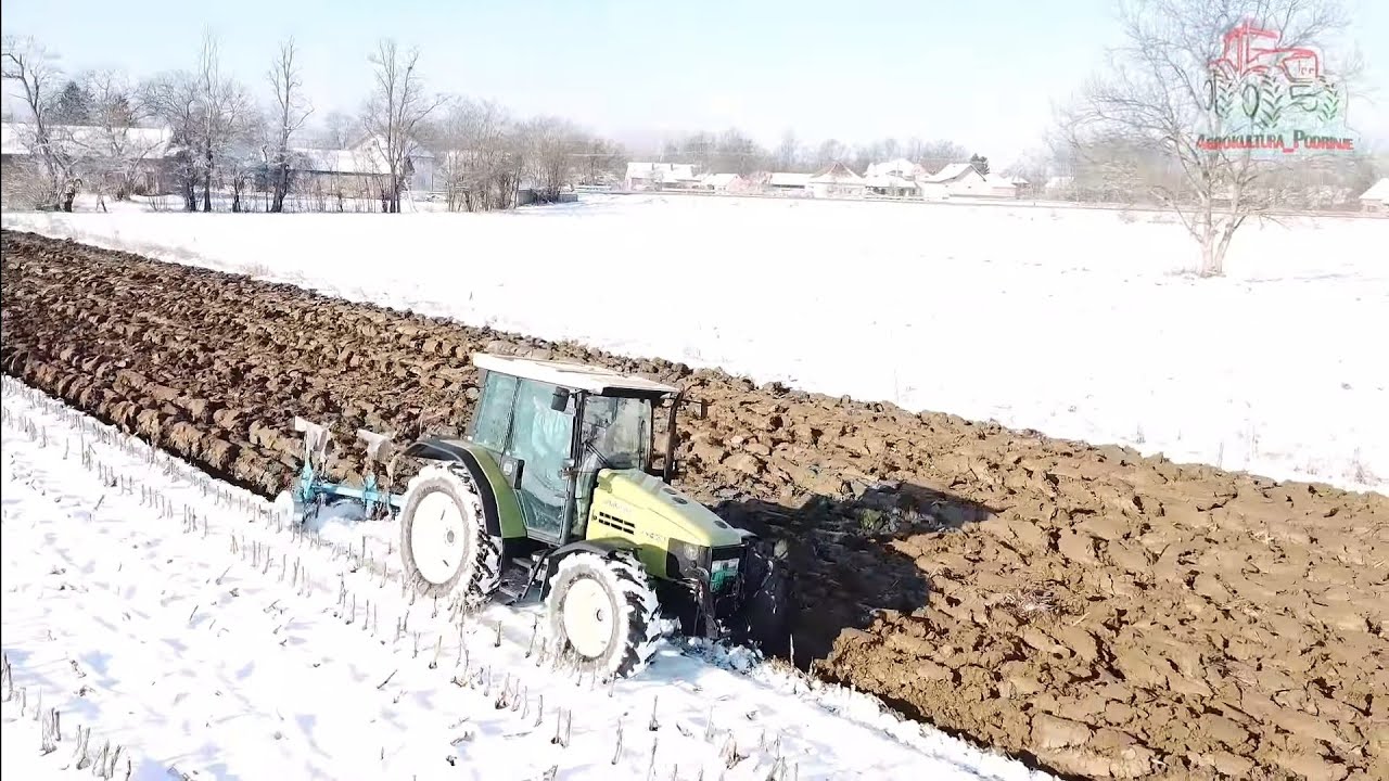 Iznenadi nas sneg na samom kraju MARTA | Hürlimann XT-909 i Lemken Opal Plowing 2022 | Aprilililiii😂