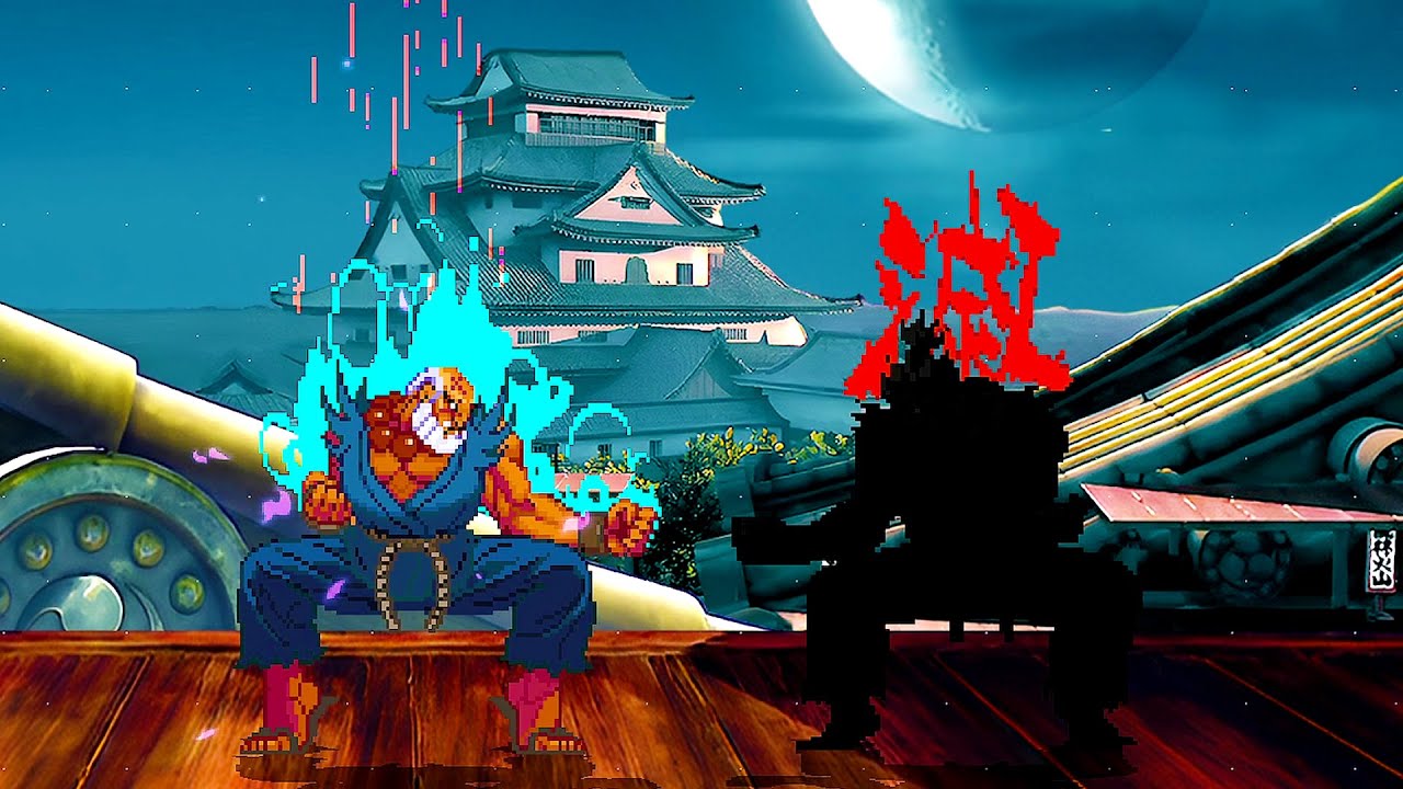 SHIN GOUKEN vs EVIL GOUKI AKUMA : The Ultimate High-Level SUPER Fight!