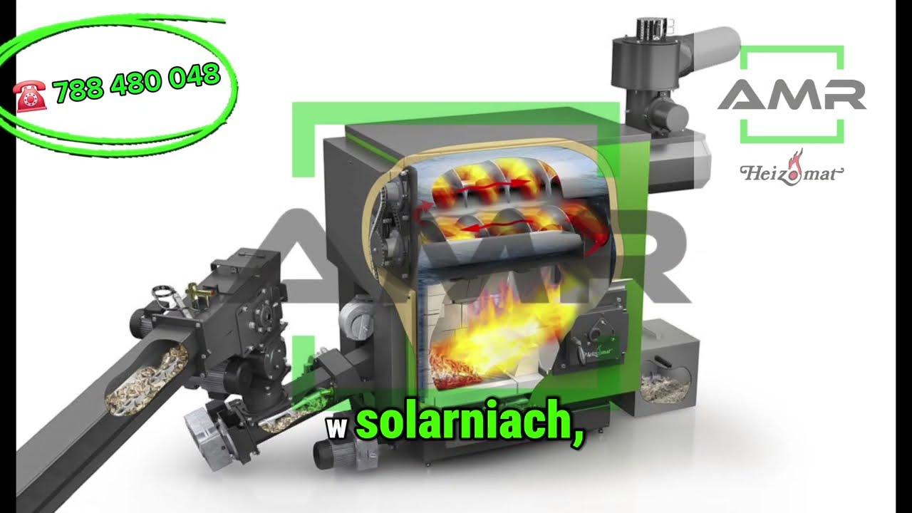 Heizomat HSK-RA 🔥 Kocioł na trociny i pył &ndash; działanie, paliwo, zastosowanie | AMR