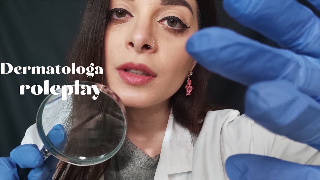 ASMR ITA ROLEPLAY MEDICO 🩺VISITA RILASSANTE DALLA DERMATOLOGA | whispering, soft spoken