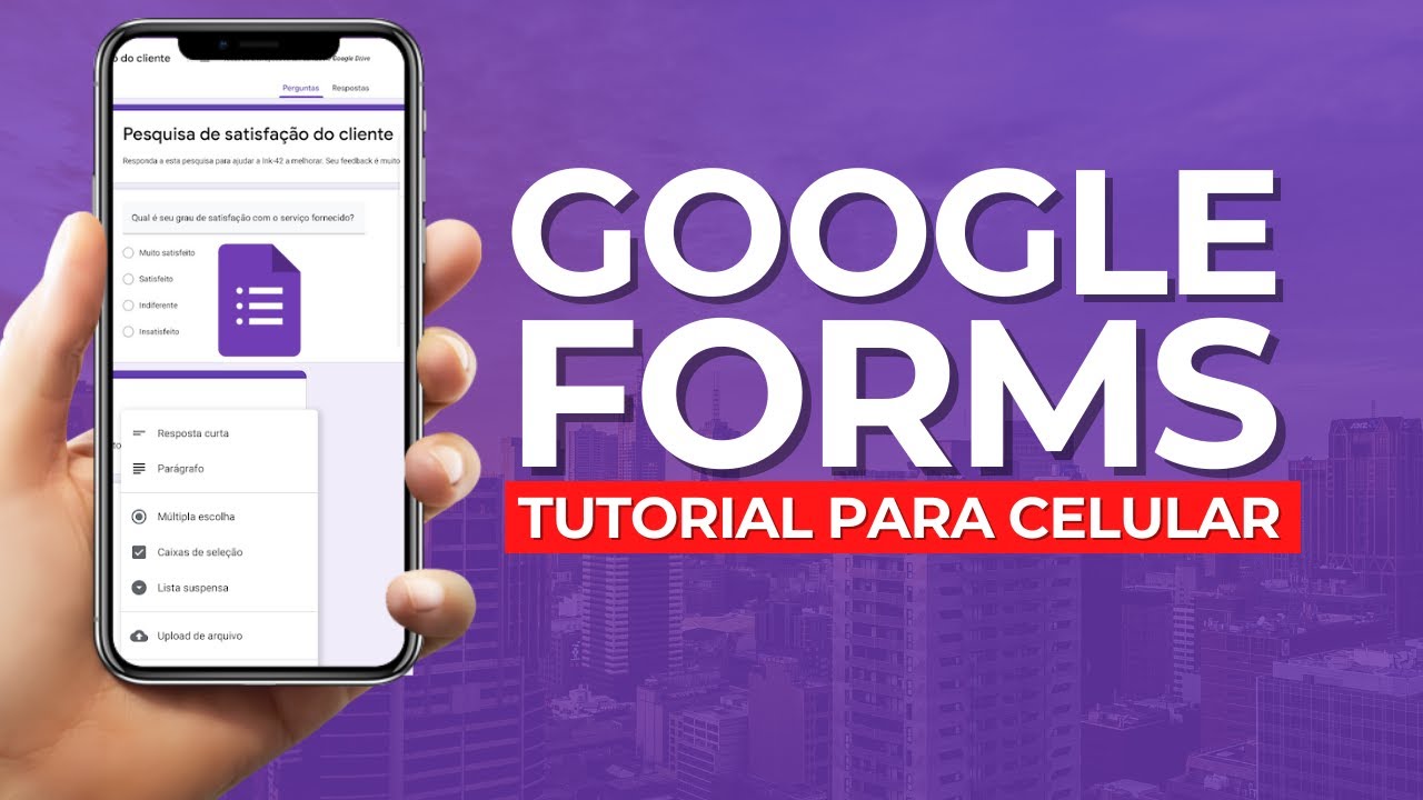 📋 Google Forms Como Usar no Celular - TUTORIAL COMPLETO Para Criar Formulário Google