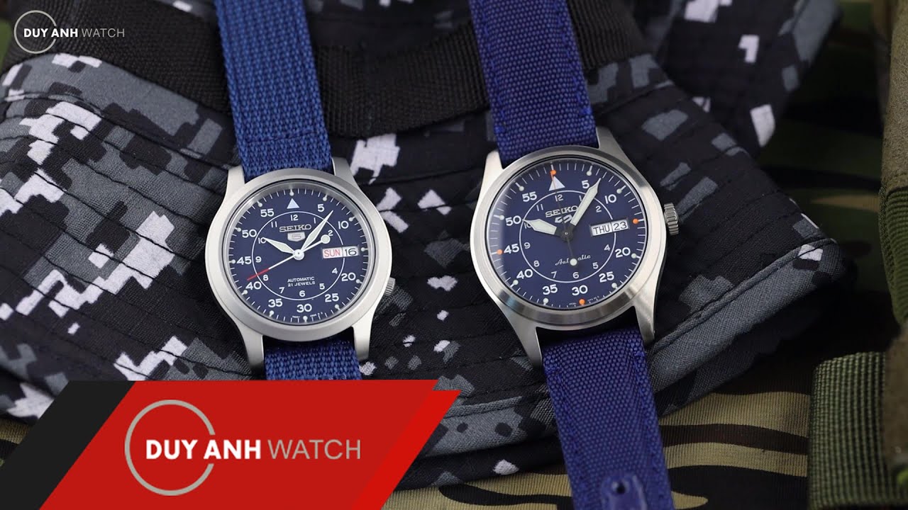 So Sánh Seiko 5 Quân Đội SNK807K2S Và Seiko 5 Sports Field Quân Đội SRPH31K1
