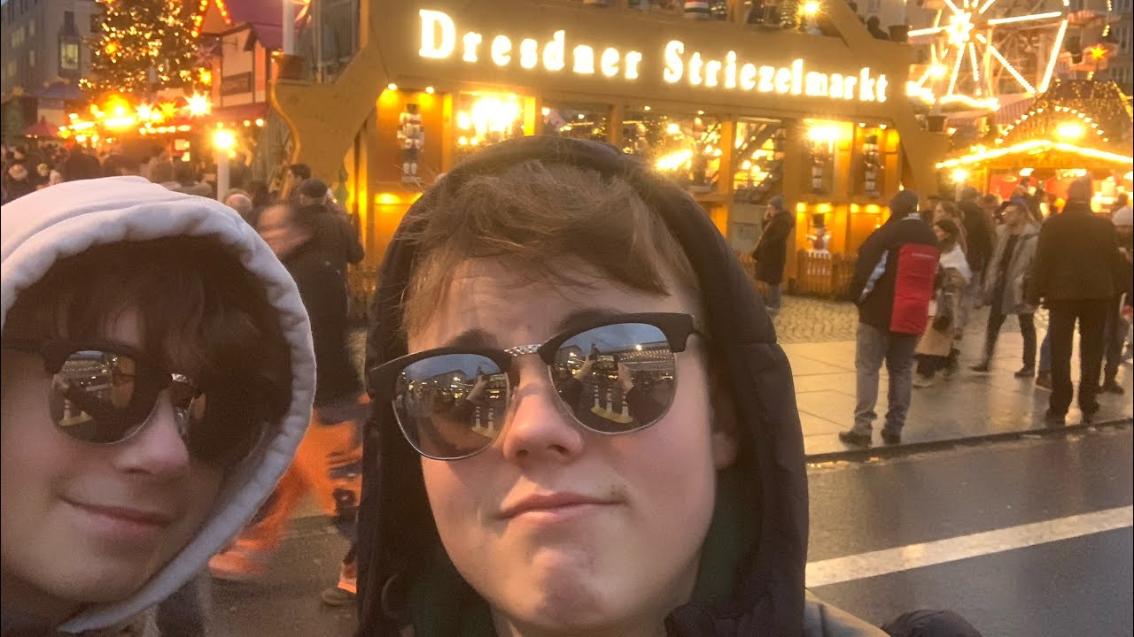 One day in DRESDEN with TheKnorkeGuys | chrismas market specials of Striezelmarkt or Augustusmarkt