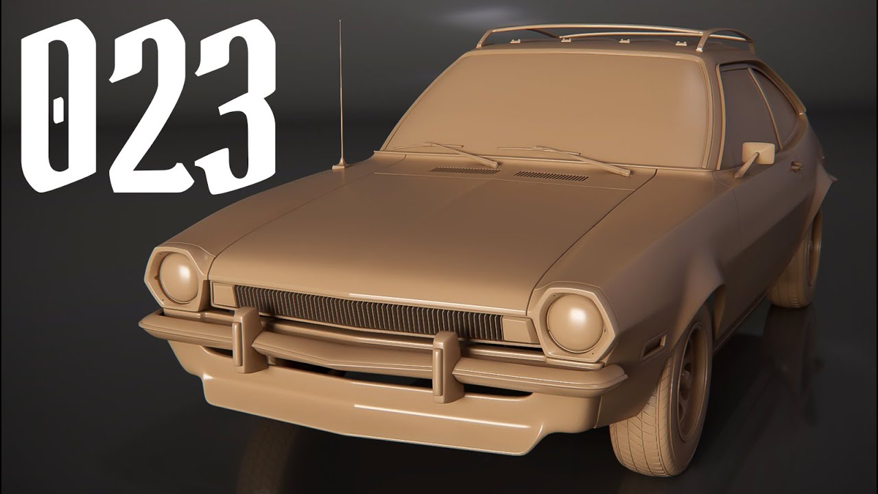 Car Modeling 023, Windshield Wipers