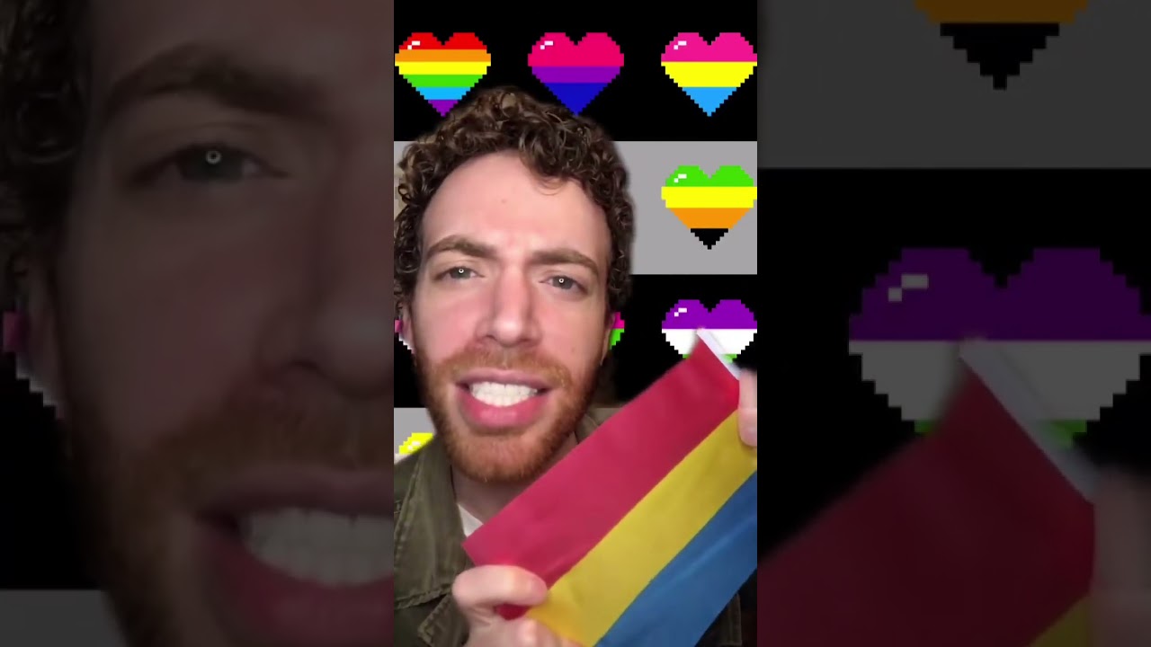 THE PANSEXUAL FLAG! 🏳️&zwj;🌈 Subscribe for Every Flag #lgbt #lgbtq #pan #pansexual