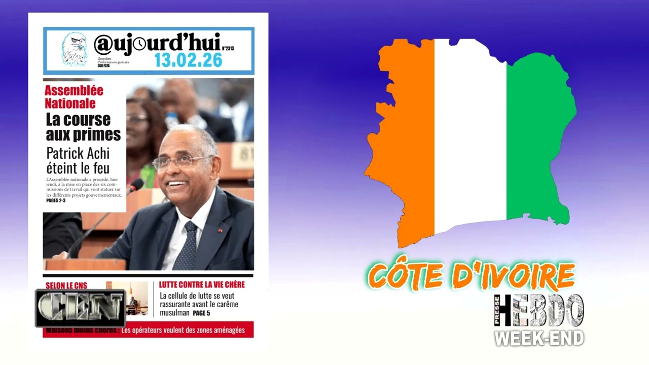 HEBDO PRESSE du 13 02 2026