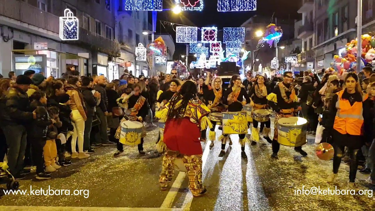 Ketubara Batucada Barcelona en la Cabalgata 2018