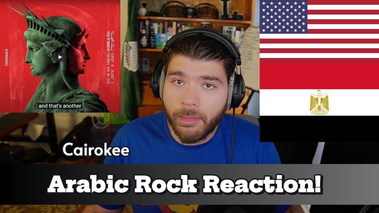 American Reacts to Cairokee: Telk Qadeya - Egyptian Rock - ردة فعلي على أغنية (كاريوكي) 