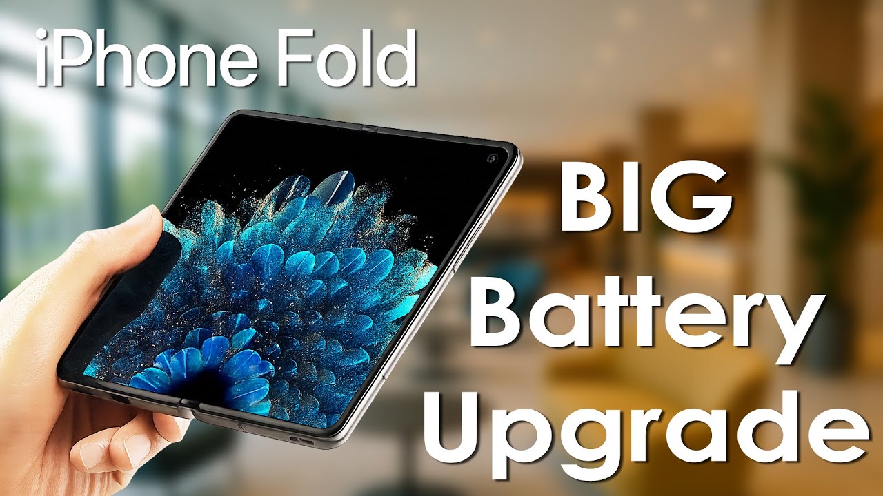 iPhone Fold Leak, Massive Battery Revealed, Under Test Phase