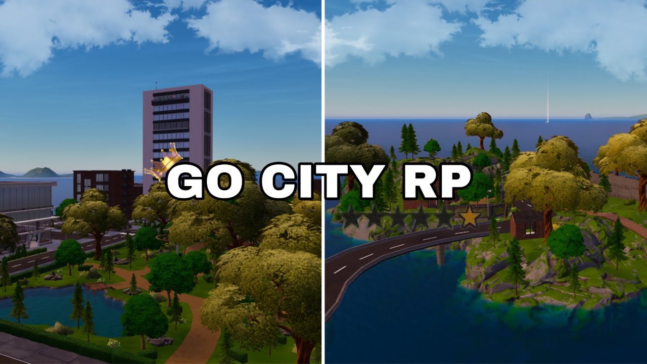 PRÉSENTATION DE MA MAP RP FORTNITE ( GO CITY RP )