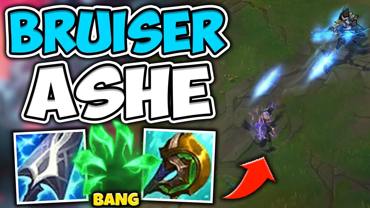 WIN LANE FOR FREE WITH BRUISER ASHE TOP! (ENDLESS SLOWS) - League of Legends