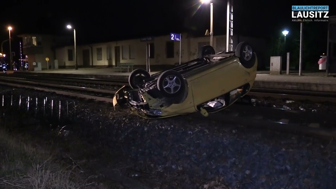 Lauta: Unfall gebaut und verschwunden