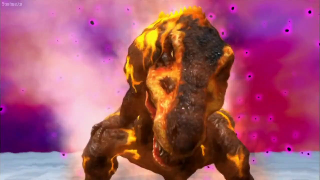 Dinosaur king Cryolophosaurus Saurophaganax Black T-Rex AMV