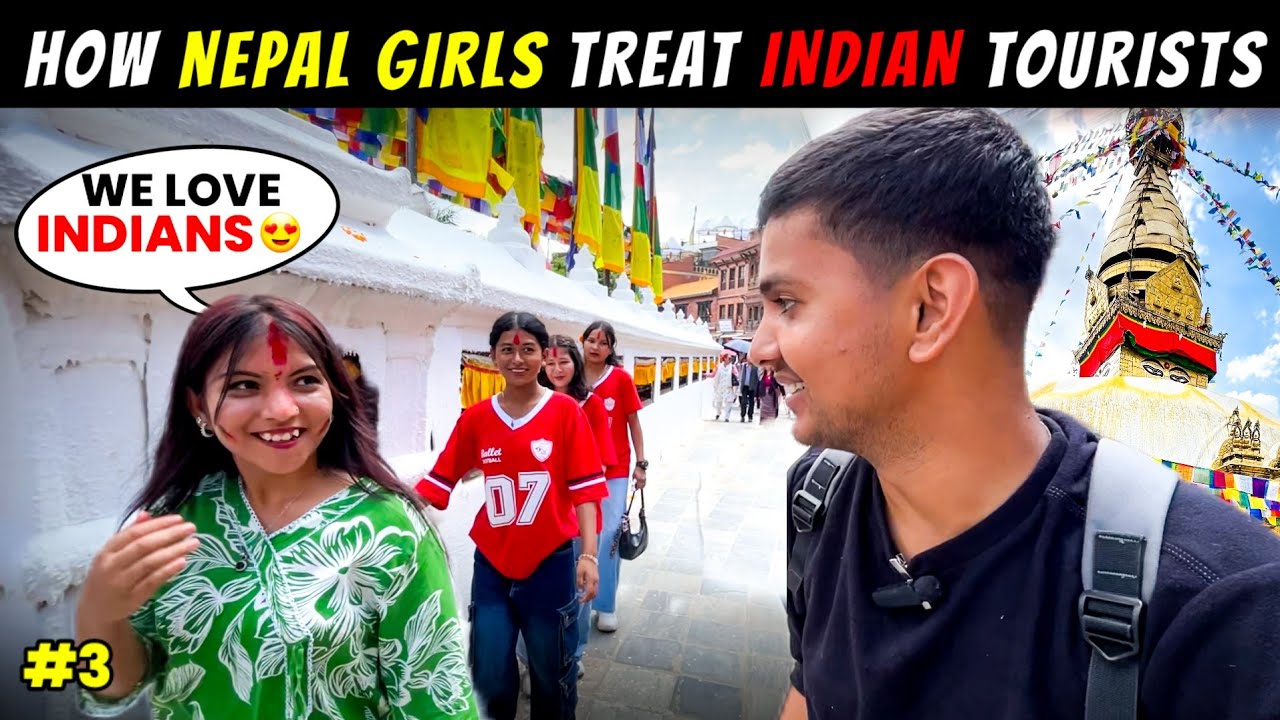 How Nepali🇳🇵Girls treat Indian 🇮🇳 Tourist | Nepal Kathmandu Travel Vlog 2025 