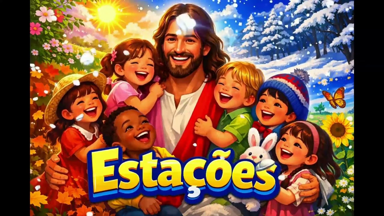 Estações 🌻❄️ | Jesus e as Crianças | Música Infantil Cristã