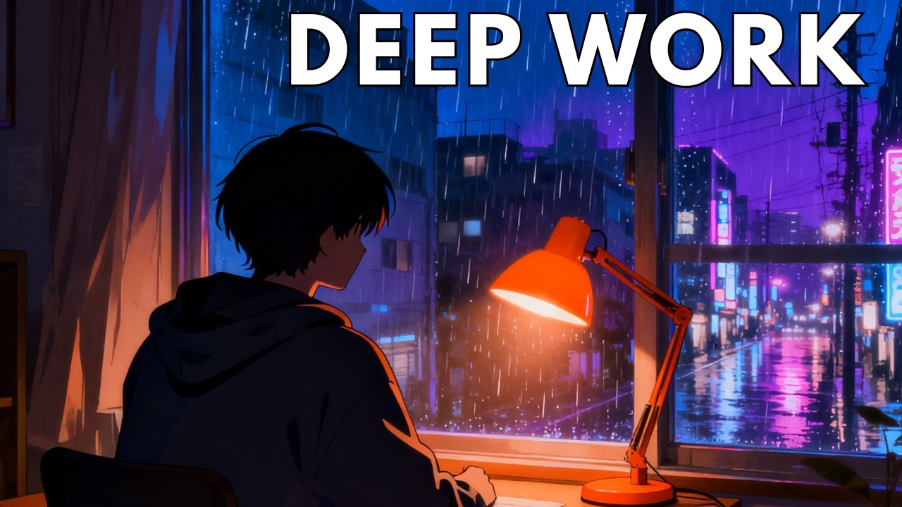 3AM in Tokyo – Cyberpunk Lofi for Deep Focus