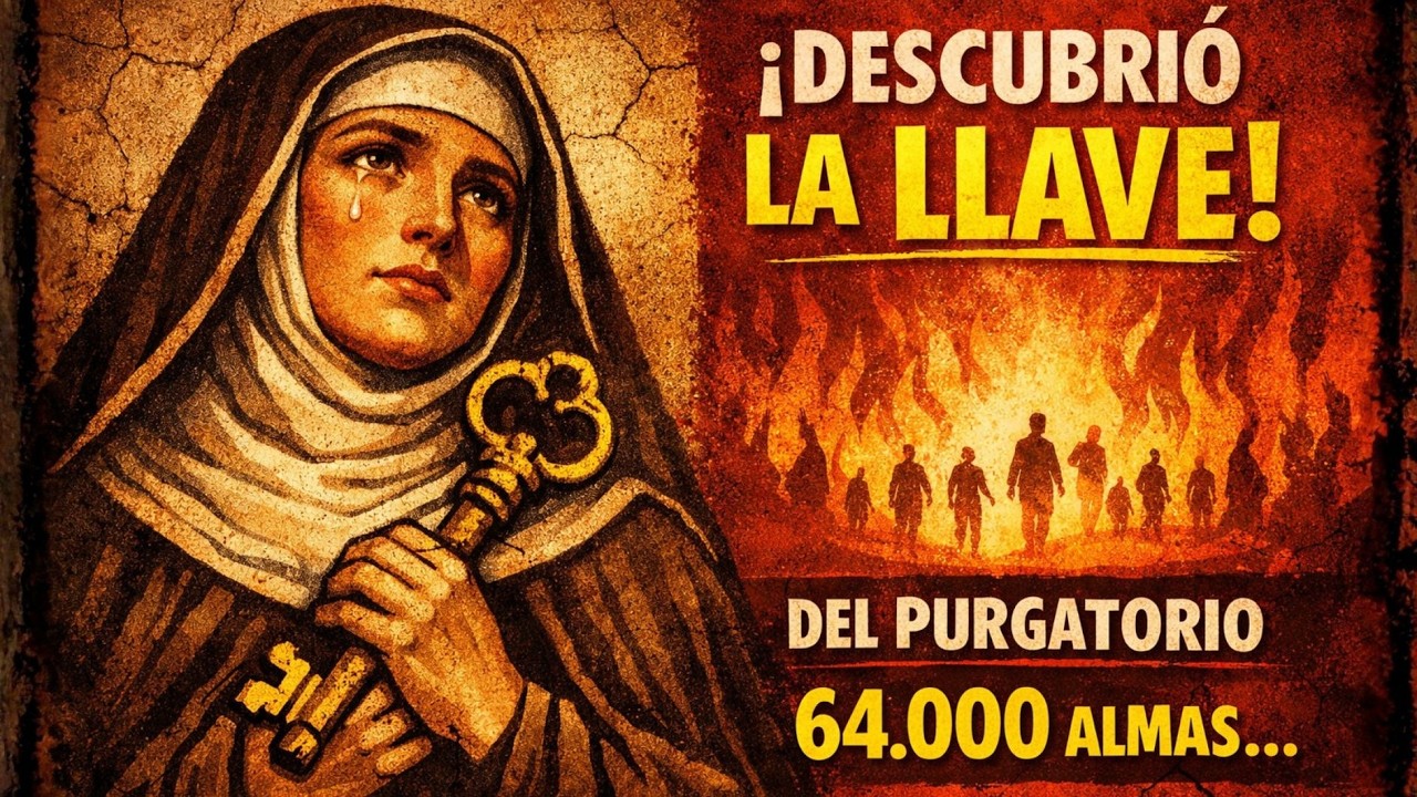 Santa Gertrudis Descubrió la Llave del Purgatorio que Libera 64.000 Almas de una Vez