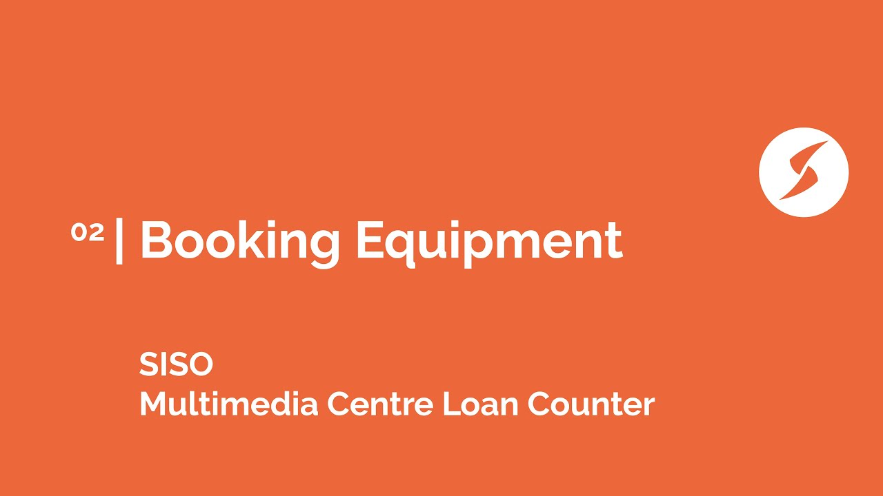 2. SISO - Booking Equipment