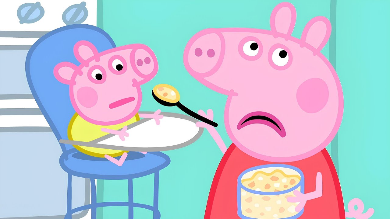 Peppa Pig 🐷 Bébé cochon fait des bêtises ! 🧸🍼 Dessins animés en français