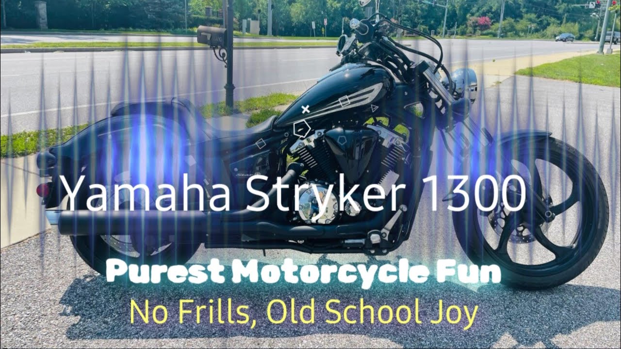 Stunning Yamaha Stryker 1300 | Forgotten Raw Riding Joy #vlog #travel #motorcycle