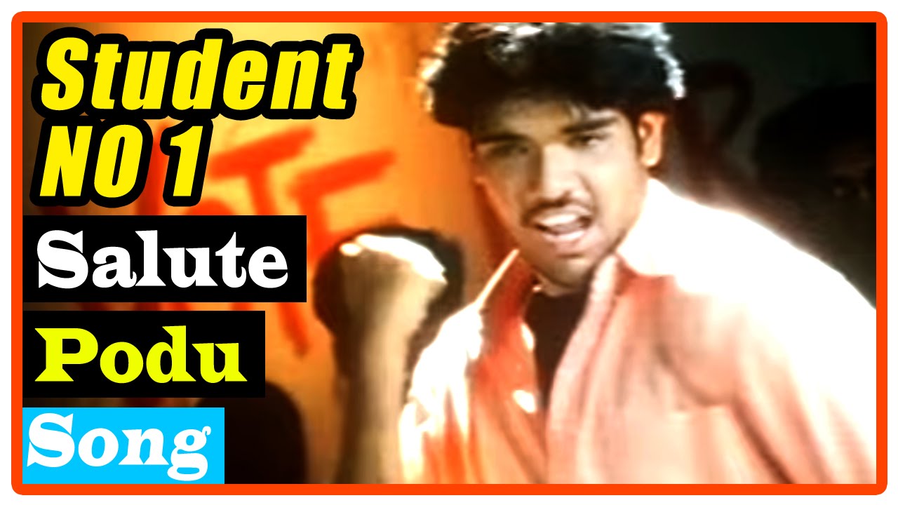 Student No 1 Tamil Movie | Songs | Salute Podu Song | Sibiraj | Sherin | Yugendran | Tippu
