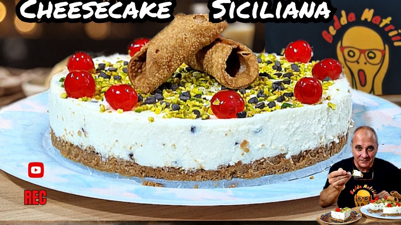 Cheesecake Cannolo: La Nuova Variante Siciliana che devi provare!🍰