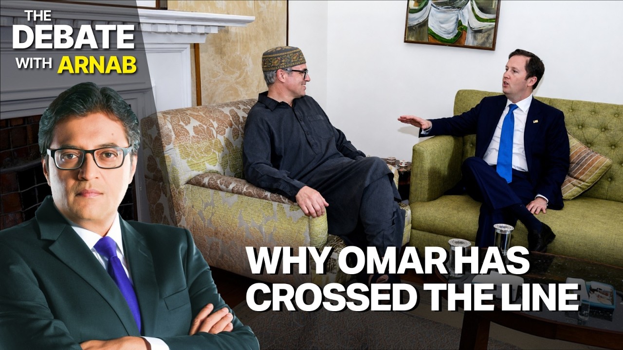 Debate With Arnab: Has Omar Abdullah Crossed The Line By Asking For Separate Line With The US?