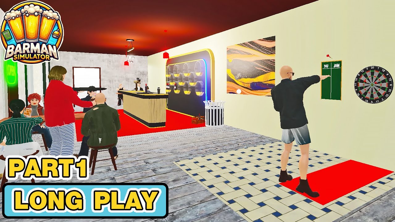 BarmanSimulator Part#1 | No Commentary LONG GAMEPLAY