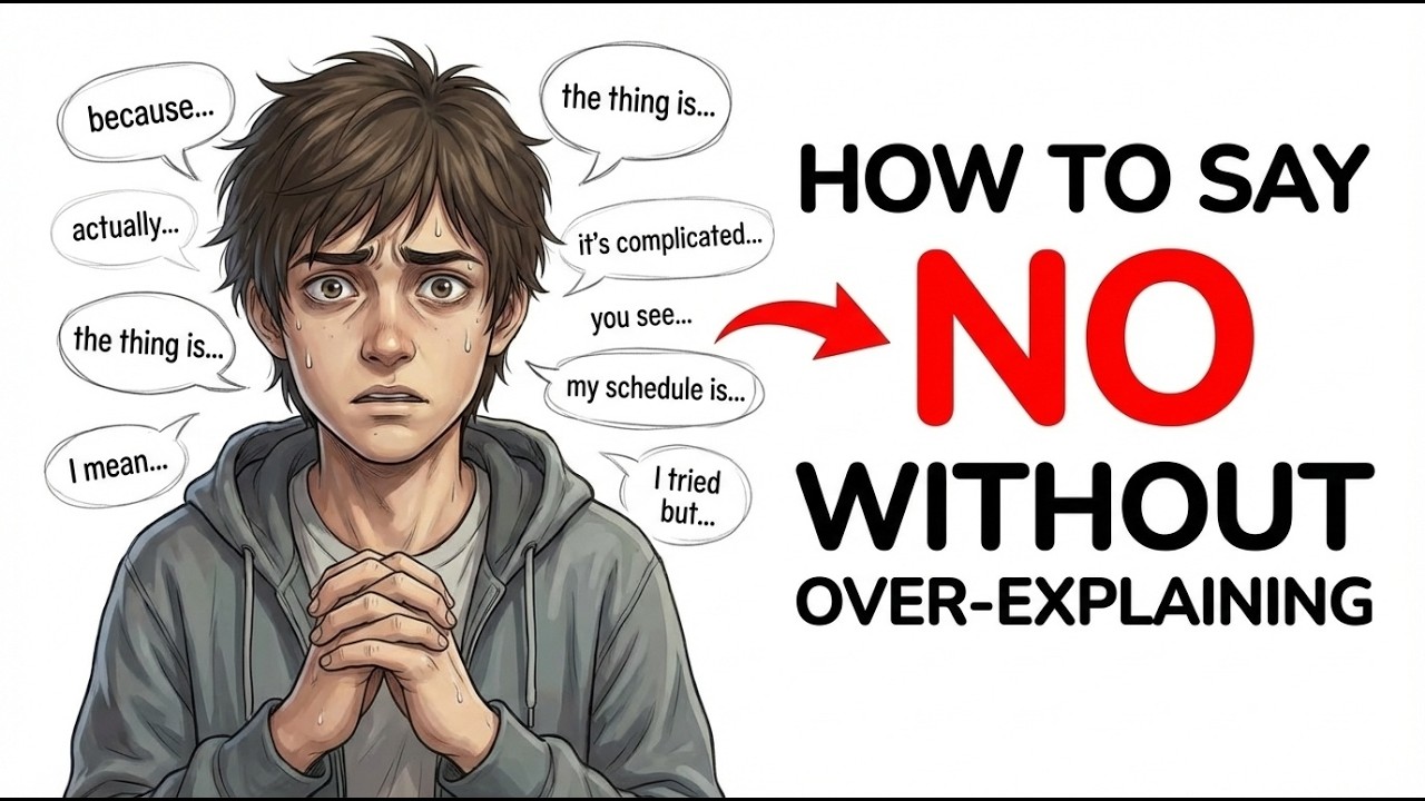 How to Say No Without Over‑Explaining Everything